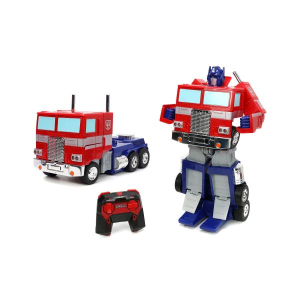 Transformers Optimus Prime Converting RC Remote Co...