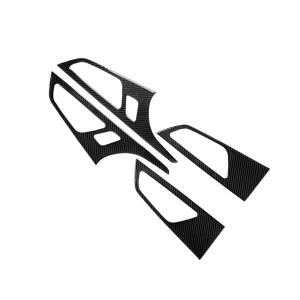 【並行輸入品】miusani カーボンファイバー インテリア ステッカー デコレーション トリム カバー デカール アウディ Q7 SQ7 4M