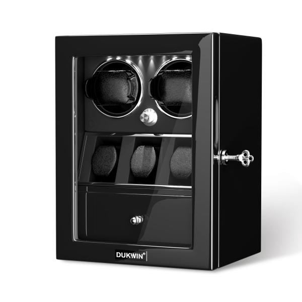 【並行輸入品】DUKWIN Watch Winder for 2 Automatic Watches...