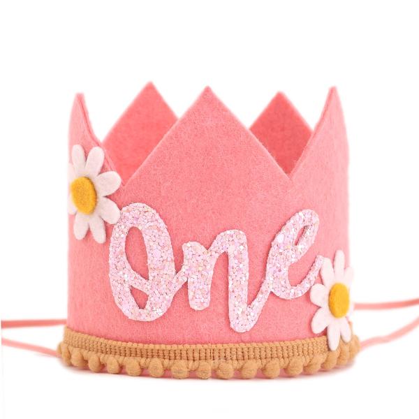 【並行輸入品】SYESQL Daisy First Birthday Hat   Baby Girl...
