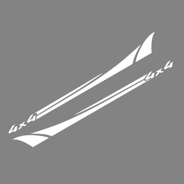 【並行輸入品】2 Pieces DIY Stripe Decal Decoration,Zcarge...