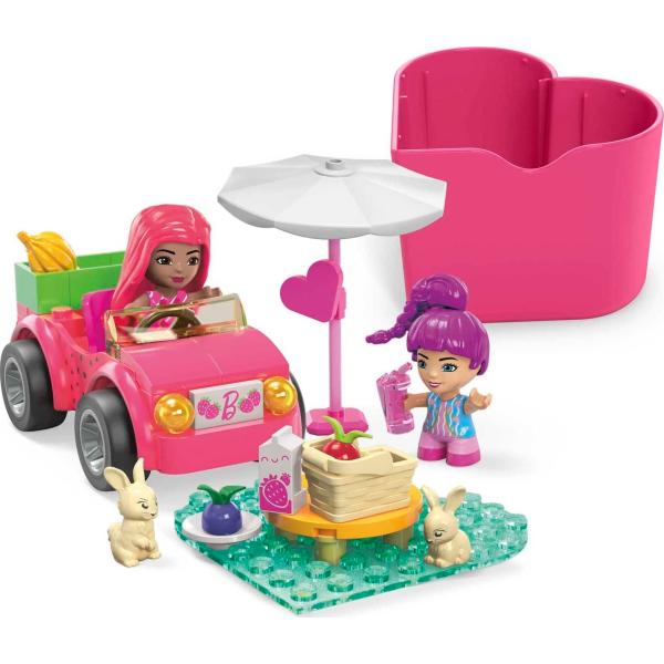 【並行輸入品】MEGA Barbie Color Reveal Building Toy Car P...