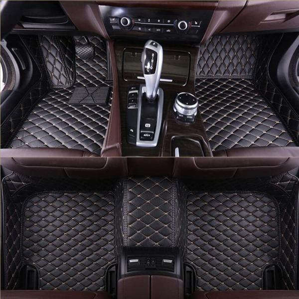 【並行輸入品】JEWRRJH Car Floor Mats for BMW 1 2 3 4 5 6 ...