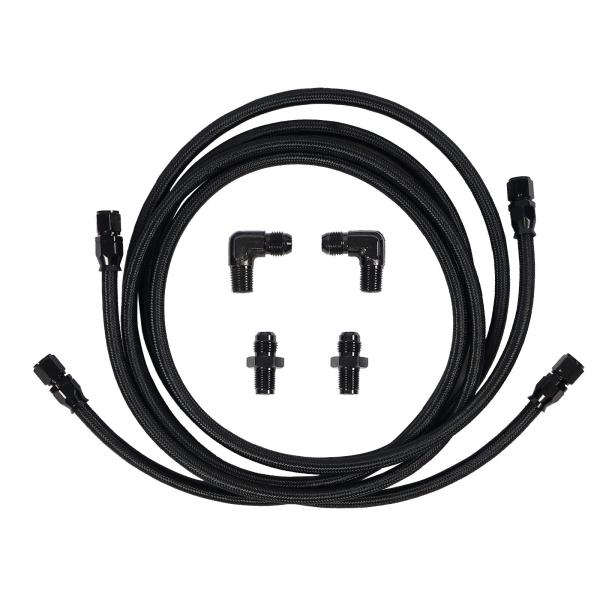 【並行輸入品】YESHMA AN6 PTFE 7フィート トランスミッション冷却ラインホース 4L6...