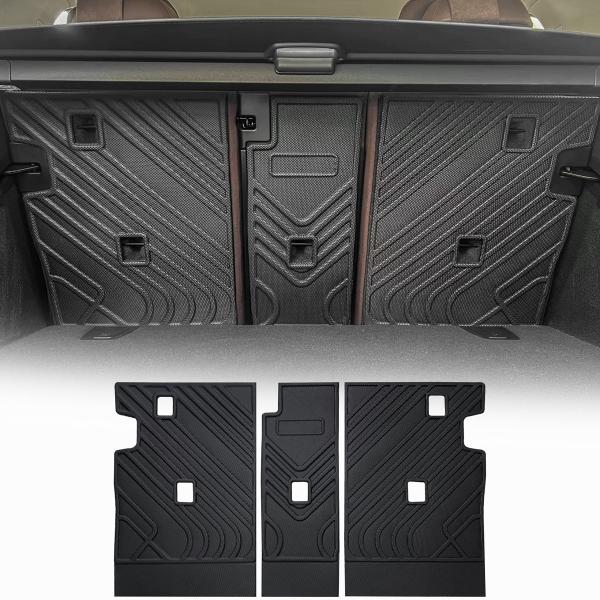 【並行輸入品】ZQULOYO 後部座席バックカバー バックレスト プロテクター BMW X3 アクセ...