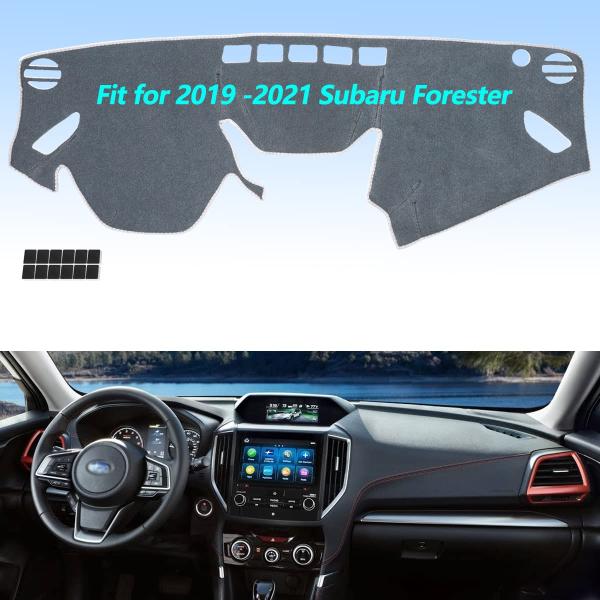 【並行輸入品】AUQDD グレー ダッシュボード ダッシュカバー フランネルマット カスタム 201...