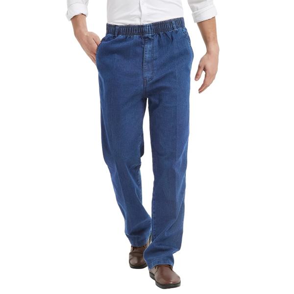 【並行輸入品】IDEALSANXUN Mens Jeans Relaxed Fit Mens Str...