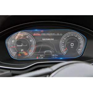 車のダッシュボード強化フィルム for Audi A4 2020/2021用、車のインストルメントパネル画面強化ガラス保護フィルム 並行輸入品｜allinone-d