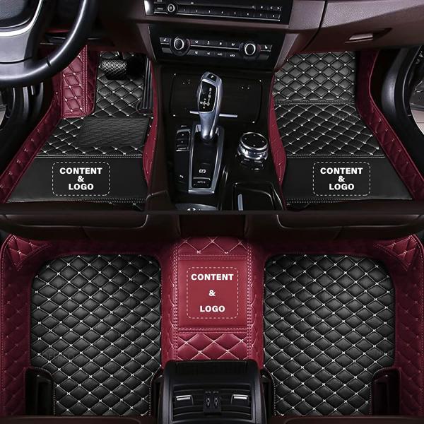 Customize Making Leather Floor Mats for Cars fit 9...