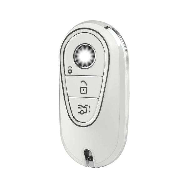 【並行輸入品】LECART TPU キーフォブカバー メルセデスベンツアクセサリー 2022 Sクラ...