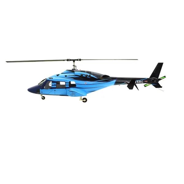 【並行輸入品】RC ヘリコプター 800サイズ ブルー ブラック Bell222 RC ヘリコプター...