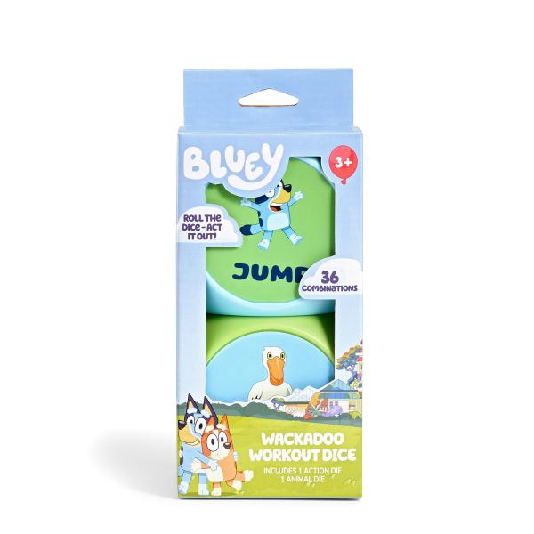【並行輸入品】BLUEY Wackadoo Dice Imagination Act Out The...