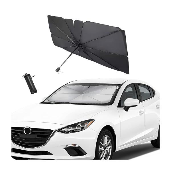 【並行輸入品】LoyaForba Car Windshield Sun Shade, Foldabl...