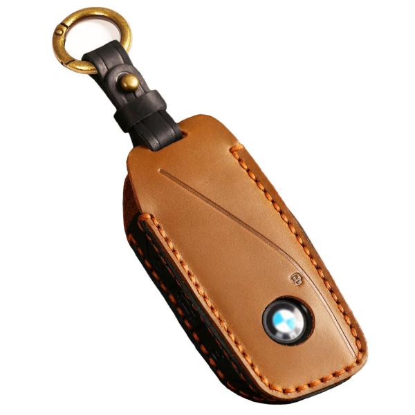【並行輸入品】EASYANT レザーキーフォブカバー 2023 BMW i7 X7 Xi 7シリーズ...