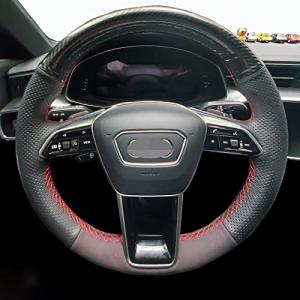 【並行輸入品】ハンドルカバー 軽自動車 アウデ...の詳細画像4