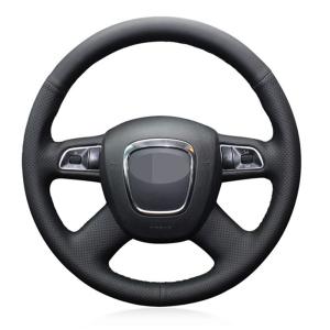 【並行輸入品】ハンドルカバー 軽自動車 アウディ A3 8P Sportback A4 B8 Avant A5 8T A6 C6 A8 D3 Q