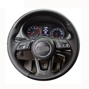 【並行輸入品】ハンドルカバー 軽自動車 アウディ A4 B9 Avant A5 F5 Q2 A1 8X Sportback A3 8V用、車のハ