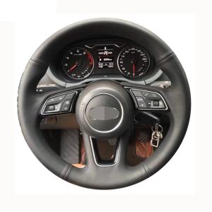 【並行輸入品】ハンドルカバー 軽自動車アウディ A4 B9 Avant A5 F5 Q2 A1 8X Sportback A3 8V用、手縫いの