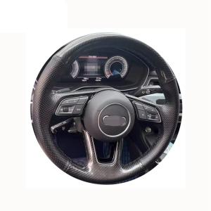 【並行輸入品】ハンドルカバー 軽自動車アウディ A4 B9 Avant A5 F5 Q2 A1 8X Sportback A3 8V用、DIYブ