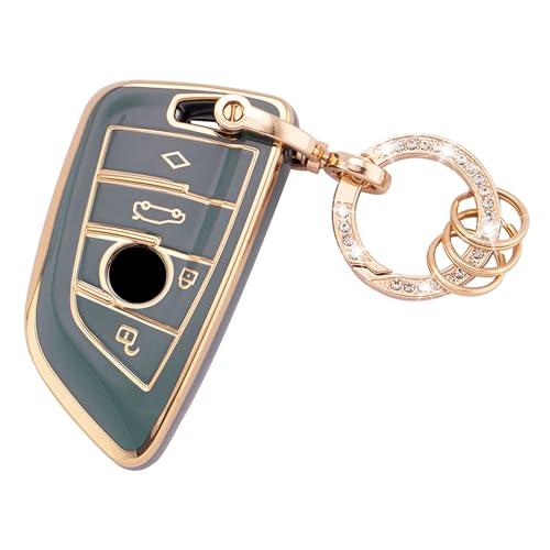 【並行輸入品】EKALA for BMW Key Fob Cover Soft TPU Full P...