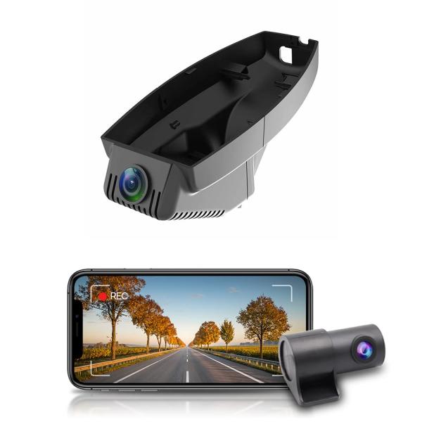 【並行輸入品】Fitcamx Front 4K+Rear 1080P Dash Cam Adapts...