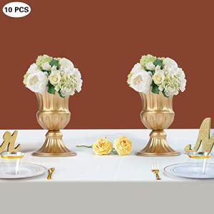 【並行輸入品】10個 ゴールド花瓶 センターピ...の詳細画像4