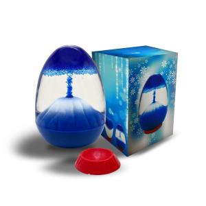 【並行輸入品】デスクトイ (ブルー) UAKZMNE Volcano Motion Bubble Machine from The Bottom