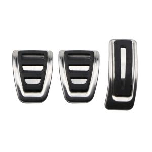 【並行輸入品】自動車フェンダ 自動ステンレス鋼燃料ブレーキフットレストペダルカバーアウディ A4 A4L B9 A5 F5 2016 2019