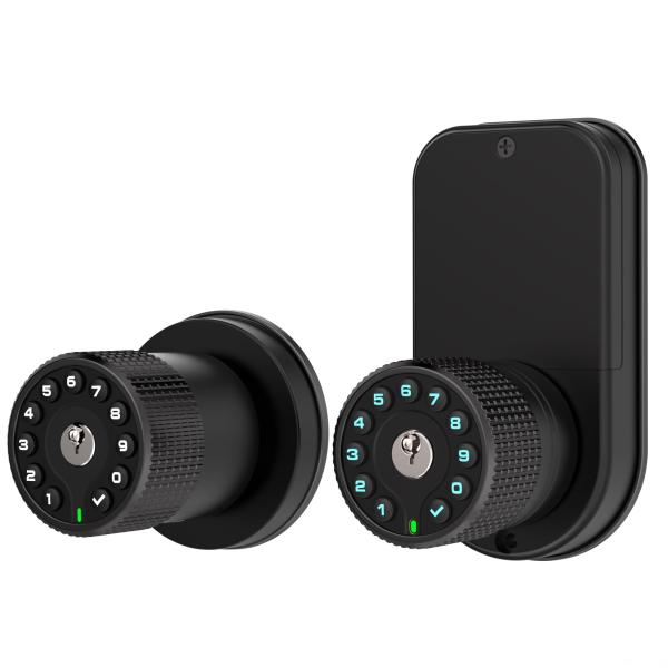 【並行輸入品】BOTHSTAR キーパッドドアノブ 鍵付き キーレスエントリードアロック コードロッ...