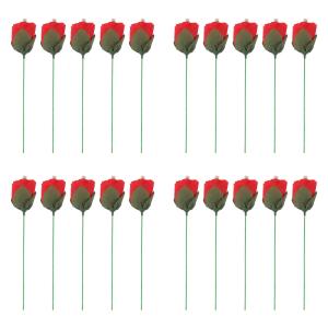 【並行輸入品】Kuuleyn Magic Rose,Magic Flower,20 Pcs Flame Appearing Rose Exqu