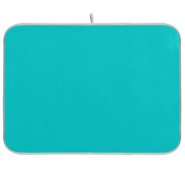 Dark Turquoise Kitchen Counter Drying Mat Drying D...