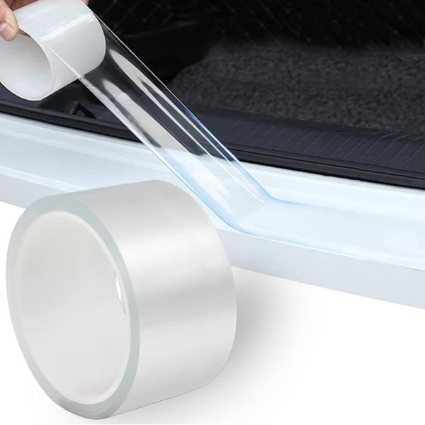 【並行輸入品】GKmow Pack 1 Car Door Sill Transparent Anti...