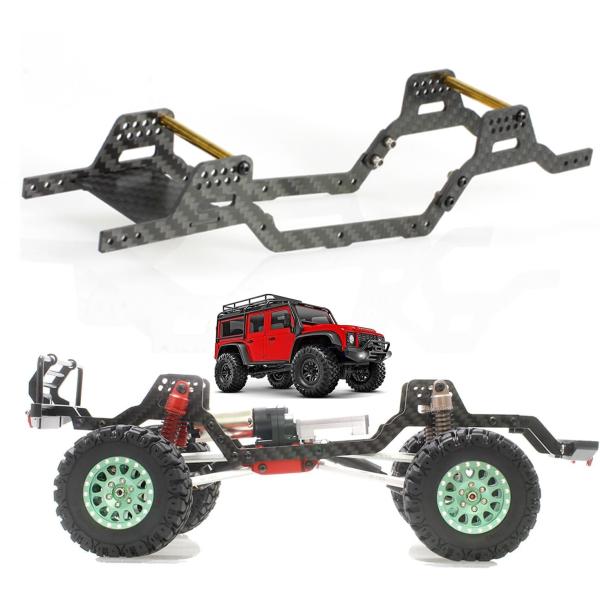 【並行輸入品】RCカーカーボンファイバーLCGシャーシフレーム桁 TRX 4M TRX4M ディフェ...