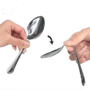 【並行輸入品】MOMOMAGE 5 Pcs Bend Spoon Bending Magic Tricks for Magicians Sta