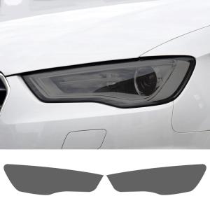 【並行輸入品】QUNINE車のヘッドライト保護フィルム透明ブラックステッカー、アウディA3 8V S3 RS3 8Y 2021 2022用 QU