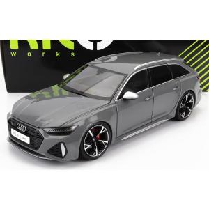 【並行輸入品】ミニカー 1/18 アウディ A6 RS6 NZG 1/18 A6 RS6 AVANT SW STATION WAGON 2021