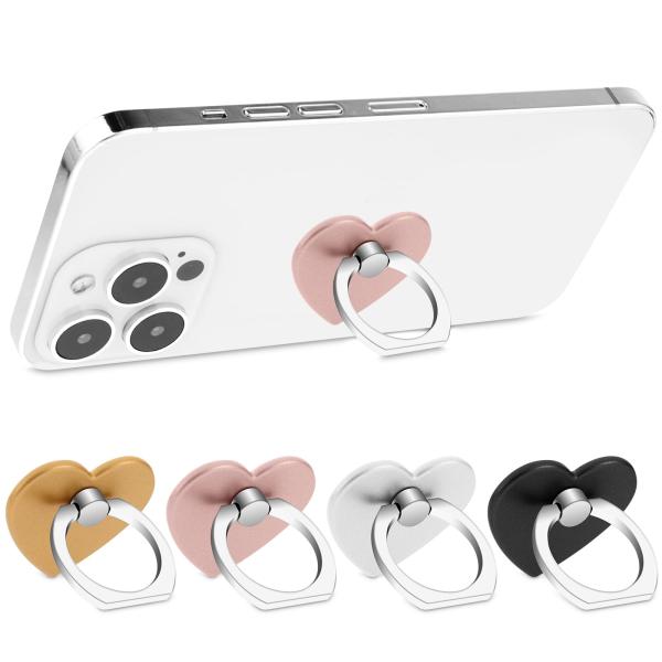 【並行輸入品】WLLHYF 4 Pcs Cell Phone Finger Ring Adhesiv...