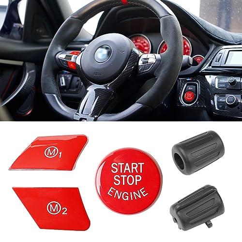 Jaronx Compatible with BMW M1 M2 Buttons Start Sto...