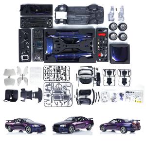 タミヤ male 1/10 電動RCカーシリーズ No.605 ニスモ R34 GT-R Z
