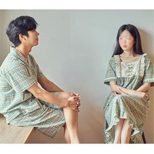 【並行輸入品】ナイトドレス 女性の半袖ロングプ...の詳細画像4