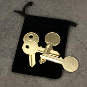 【並行輸入品】SUMAG Keymaster Magic Tricks Moving Hole on Key Close up Illusio