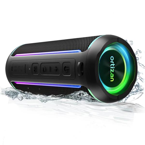 【並行輸入品】Ortizan Portable Bluetooth Speaker, 40W HD ...
