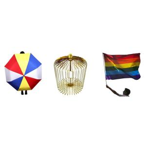 【並行輸入品】SUMAG Ending Gimmick Magic Tricks Silk Produce Umbrella Birdcage