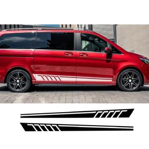 【並行輸入品】車の側面のドアのステッカー、B=enz Vito VクラスW447 V260 Viano WV639 車両ビニール装飾ディーカルオ