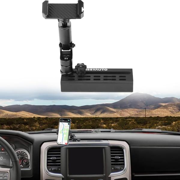 【並行輸入品】ISSYAUTO ダッシュマウント 携帯電話ホルダー RAM Truck 1500 2...