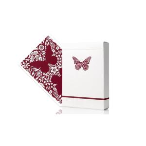【並行輸入品】Butterfly Worker Marked Playing Cards (Red) by Ondrej Psenicka