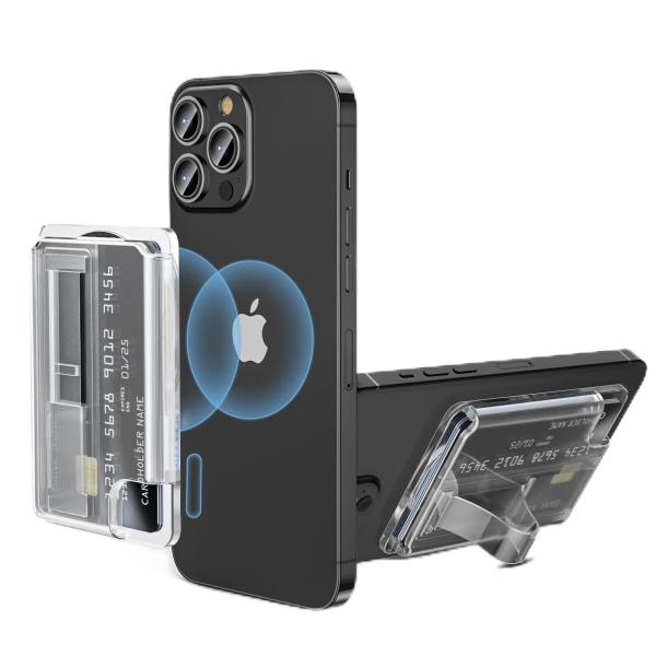 【並行輸入品】AUROX マグネットウォレット MagSafeウォレット対応 携帯電話グリップカード...