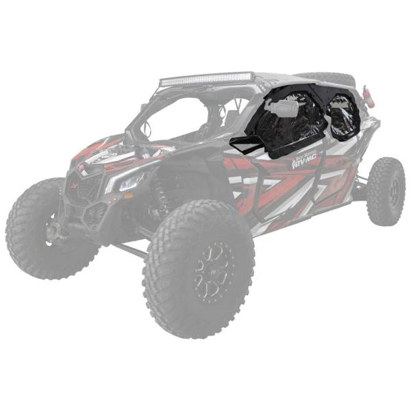 【並行輸入品】Tusk Zipperless Upper Door Kit for Can Am M...