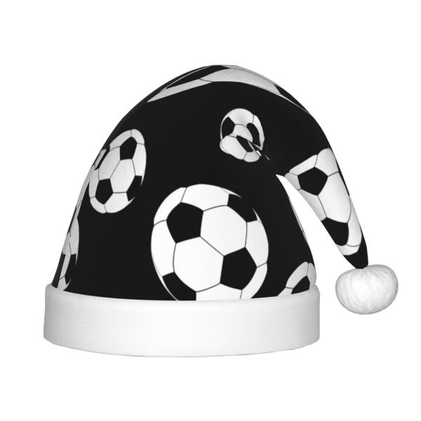 【並行輸入品】WURTON Soccer Black Print Children Plush Sa...