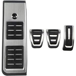 【並行輸入品】車のフットペダル??A UDI A4 B9 A5 F5 2016 2019 セダン Avant スポーツ自動ステンレス鋼燃料ブレー